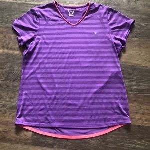 Women’s Champion Dry Fit Workout Shirt Sz XL